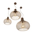 Lampa wisząca ONION SP1 D38 brązowa 205298 Ideal lux