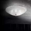 Lampa sufitowa SHELL PL6 transparentna 008622 Ideal lux