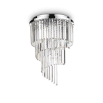 Lampa sufitowa CARLTON PL12 CHROM 168937 Ideal lux