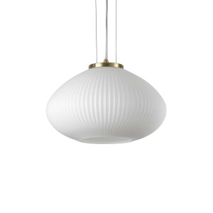 Lampa wisząca PLISSE' Mosiądz 264547 Ideal lux