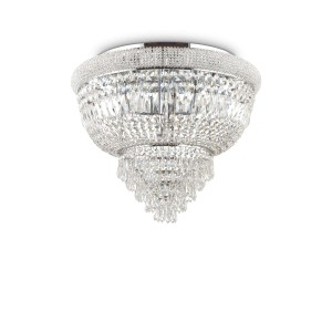 Lampa sufitowa Plafon DUBAI Chrom 207186 Ideal lux