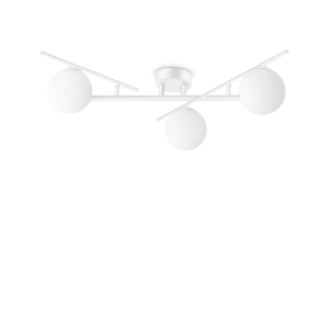 Lampa sufitowa ATLAS PL3 BIANCO  IP20 Biały 328201 Ideal lux