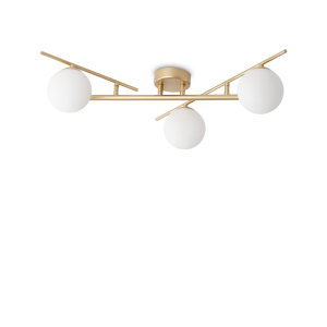 Lampa sufitowa ATLAS PL3 ORO  IP20 Złoty 311340 Ideal lux