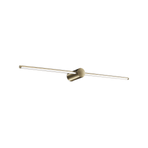 Kinkiet lampa ścienna galeryjka FILO AP D075 OTTONE 3000K IP20 Mosiądz 327792 Ideal lux