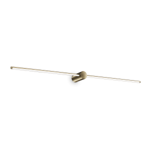 Kinkiet lampa ścienna galeryjka FILO AP D115 OTTONE 3000K IP20 Mosiądz 327785 Ideal lux