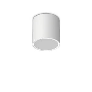 Lampa sufitowa TECHO PL1 ROUND D15 Biały 342689 Ideal Lux