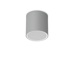 Lampa sufitowa TECHO PL1 ROUND D15 Szary 342702 Ideal Lux