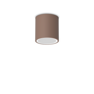 Lampa sufitowa TECHO PL1 ROUND D09 Kawa 318134 Ideal Lux