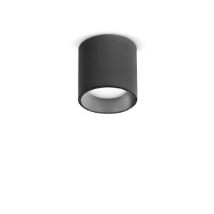 Lampa sufitowa NITRO PL ROUND D04 Czarny 2700K 342795 Ideal Lux