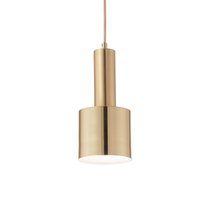 Lampa wisząca HOLLY SP1 OTTONE SATINATO szczotkowany mosiądz 231570 Ideal lux
