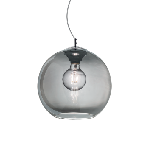 Lampa wisząca NEMO SP1 D40 FUME' przydymione szkło 094229 Ideal lux