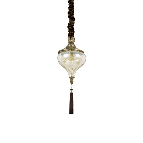 Lampa wisząca HAREM SP1 antyczny mosiądz 115979 Ideal lux