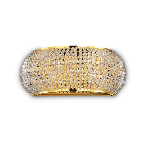 Kinkiet PASHA' AP3 ORO złoty 082288 Ideal lux