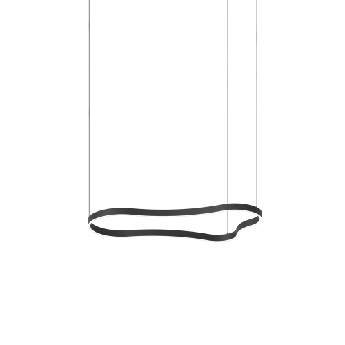 Lampa wisząca WAVES-2 SP Czarny 345246 Ideal Lux