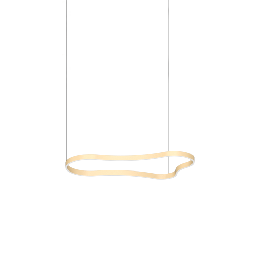 Lampa wisząca WAVES-2 SP Złoty 345253 Ideal Lux