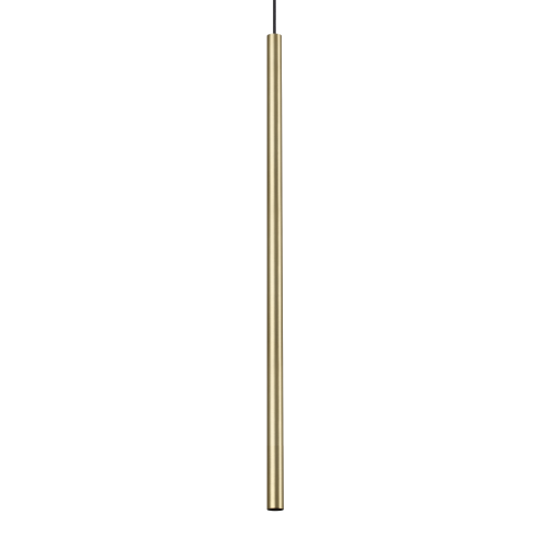 Lampa wisząca ULTRATHIN SP D100 ROUND ON-OFF Mosiądz 339733 Ideal Lux