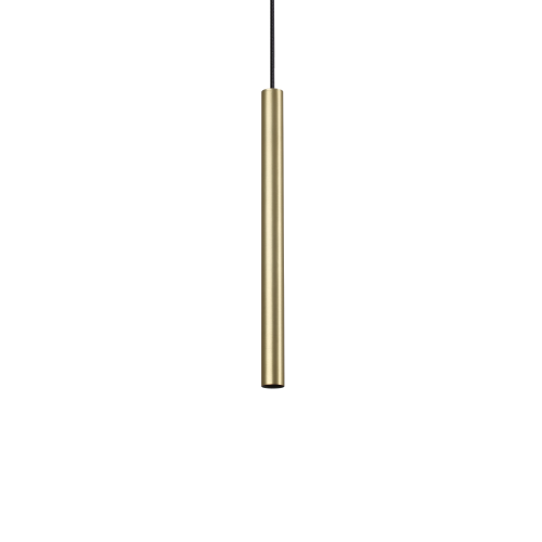 Lampa wisząca ULTRATHIN SP D040 ROUND ON-OFF Mosiądz 339726 Ideal Lux