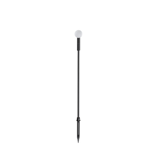 Wbijana lampa zewnętrzna IP65 TWIGGY SPHERE PT H90 Czarny 348360 Ideal Lux