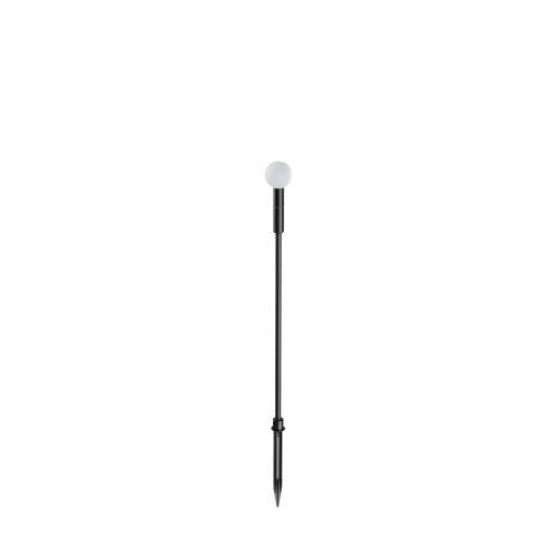 Wbijana lampa zewnętrzna IP65 TWIGGY SPHERE PT H65 Czarny 347905 Ideal Lux