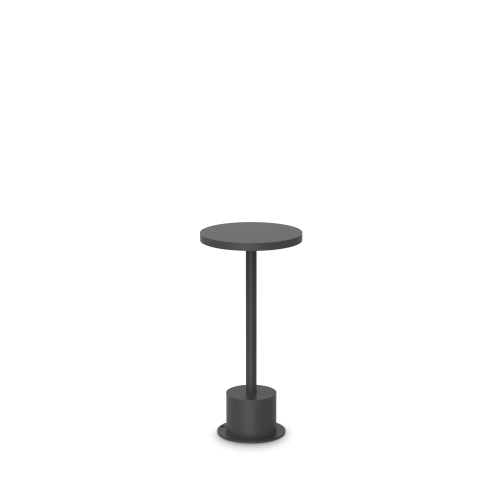 Lama zewnętrzna stojąca TOFFEE PT D160 H025 Czarny 347820 Ideal Lux