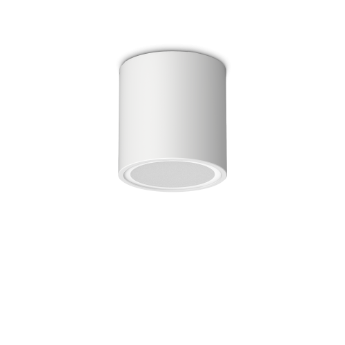 Lampa sufitowa TECHO PL1 ROUND D09 Biały 318127 Ideal Lux