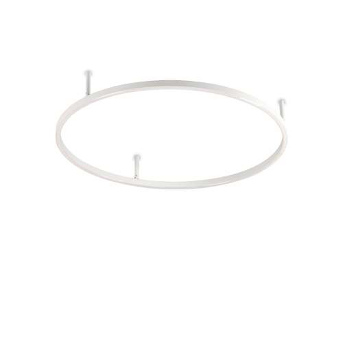 Lampa sufitowa ORACLE SLIM PL D070 ROUND 4000K ON-OFF WH 341958 Ideal Lux