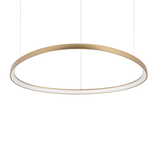 Lampa wisząca GEMINI SP D105 ON-OFF Mosiądz 2700K 341637 Ideal Lux