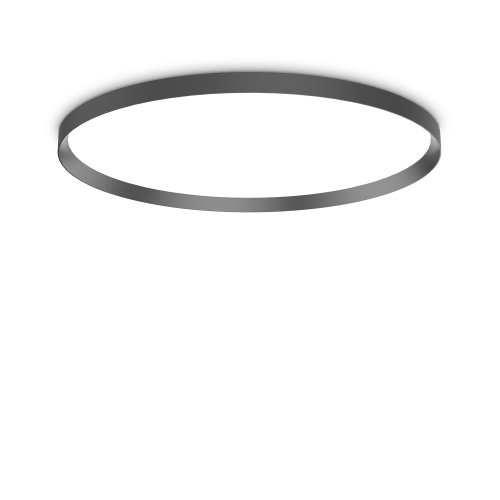 Lampa sufitowa łazienkowa FLY PL D90 Czarny 2700K 341217 Ideal Lux