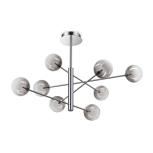 Lampa wisząca EQUINOXE SP8 Dymiony' SFUMATO 345437 Ideal Lux