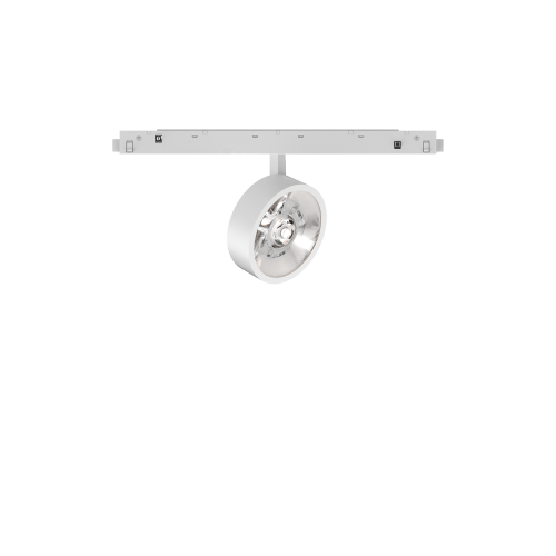 Reflektorek szynowy EGO TRACK FLAT SINGLE 09W 3000K DALI WH 300535 Ideal Lux