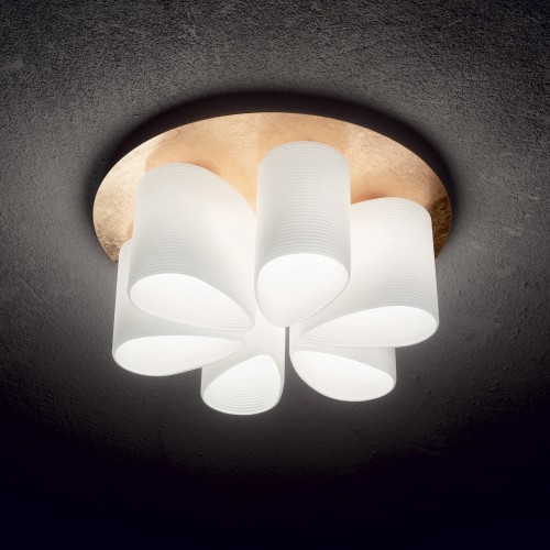 Lampa sufitowa DAISY PL6 biała 247779 Ideal lux