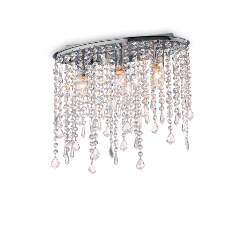 Lampa sufitowa RAIN PL3 chrom 008370 Ideal lux