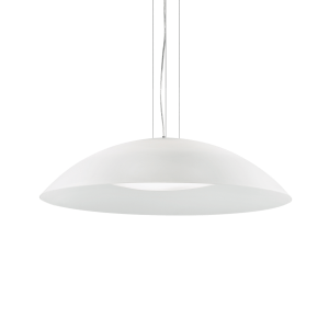 Lampa wisząca LENA SP3 D74 BIANCO biała 052786 Ideal lux