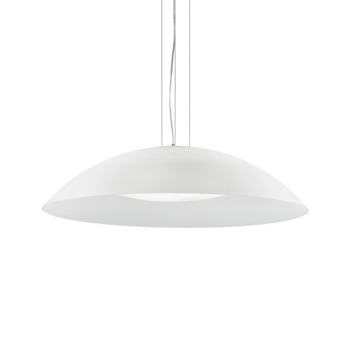Lampa wisząca LENA SP3 D74 BIANCO biała 052786 Ideal lux