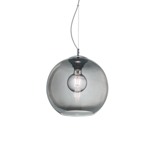 Lampa wisząca NEMO SP1 D20 FUME' przydymione szkło 250311 Ideal lux
