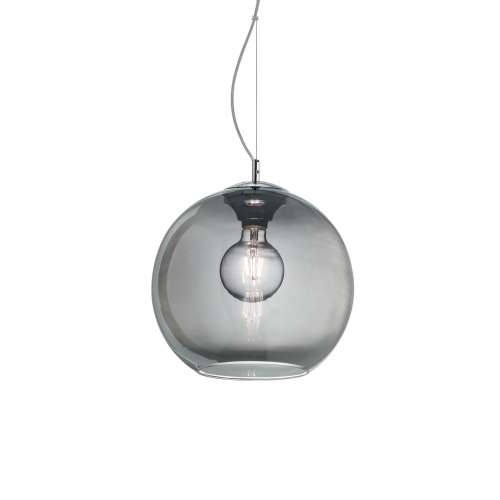 Lampa wisząca NEMO SP1 D20 FUME' przydymione szkło 250311 Ideal lux