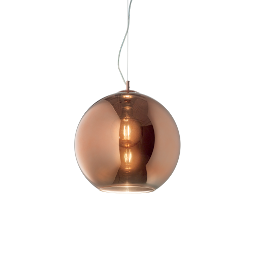Lampa wisząca NEMO SP1 D20 RAME miedziana 250328 Ideal lux