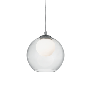 Lampa wisząca NEMO SP1 D20 TRASPARENTE transparentna 052793 Ideal lux