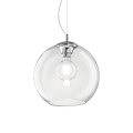 Lampa wisząca NEMO SP1 D40 TRASPARENTE transparentna 052816 Ideal lux