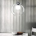 Lampa wisząca NEMO SP1 D40 TRASPARENTE transparentna 052816 Ideal lux