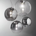 Lampa wisząca NEMO SP1 D40 FUME' przydymione szkło 094229 Ideal lux