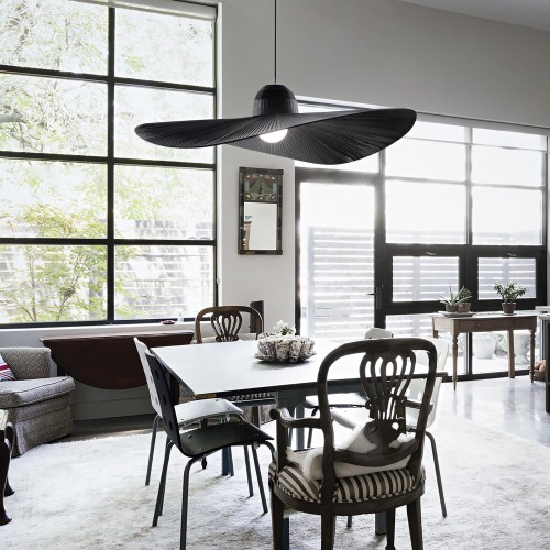 Lampa wisząca MADAME SP1 NERO czarna 174402 Ideal lux