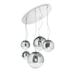 Lampa wisząca MAPA SP5 CROMO SFUMATO chrom 140759 Ideal lux