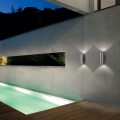 Kinkiet zewnętrzny GUN AP2 BIG ANTRACITE antracyt 236858 Ideal lux