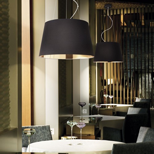 Lampa wisząca NORDIK SP4 czarna 161648 Ideal lux