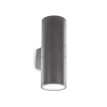 Kinkiet zewnętrzny GUN AP2 BIG ANTRACITE antracyt 236858 Ideal lux