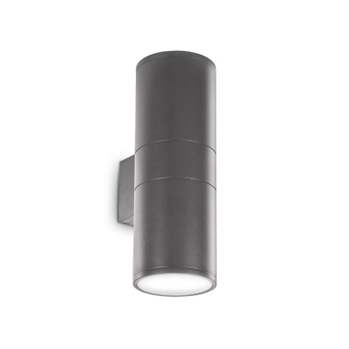 Kinkiet zewnętrzny GUN AP2 BIG ANTRACITE antracyt 236858 Ideal lux