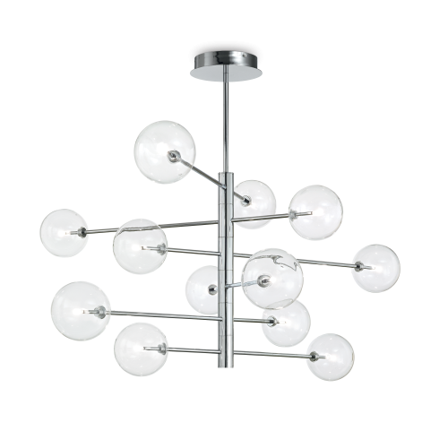 Lampa wisząca EQUINOXE SP12 CROMO chrom 200118 Ideal lux