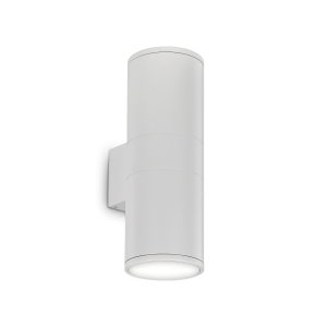 Kinkiet zewnętrzny GUN AP2 BIG BIANCO biały 092300 Ideal lux