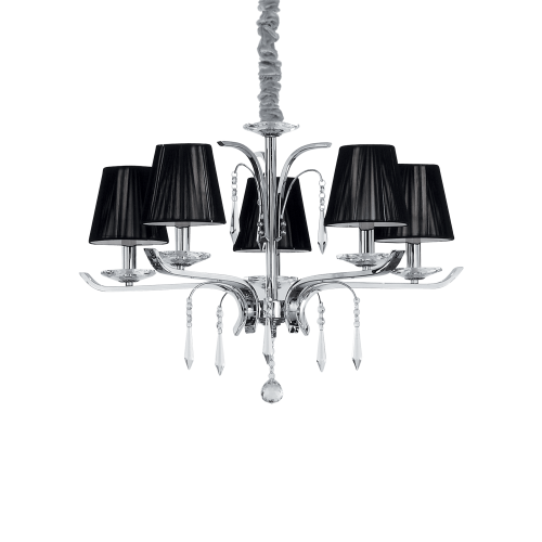 Lampa wisząca ACCADEMY SP5 chrom 020600 Ideal lux